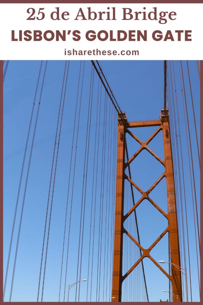 25 de Abril Bridge Lisbon by Indrani