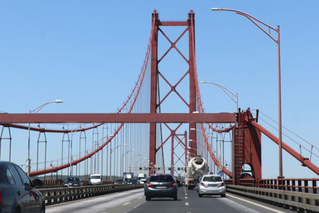 25th April Bridge in Lisbon