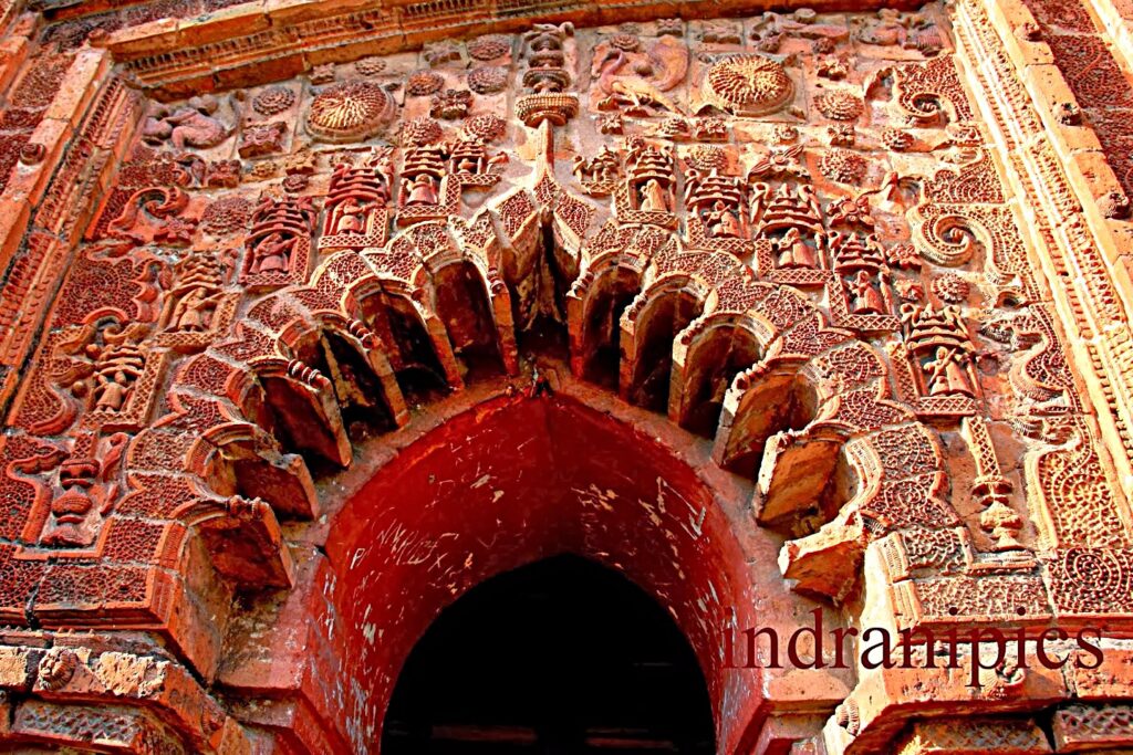 Arch over door of Ananta Basudeba Temple