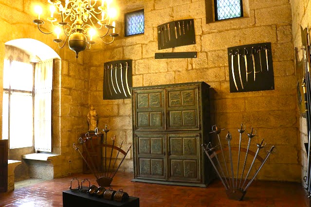 Arms Museum inside Palace of Dukes of Braganza