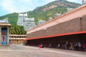 Arunachala Hill at a distance
