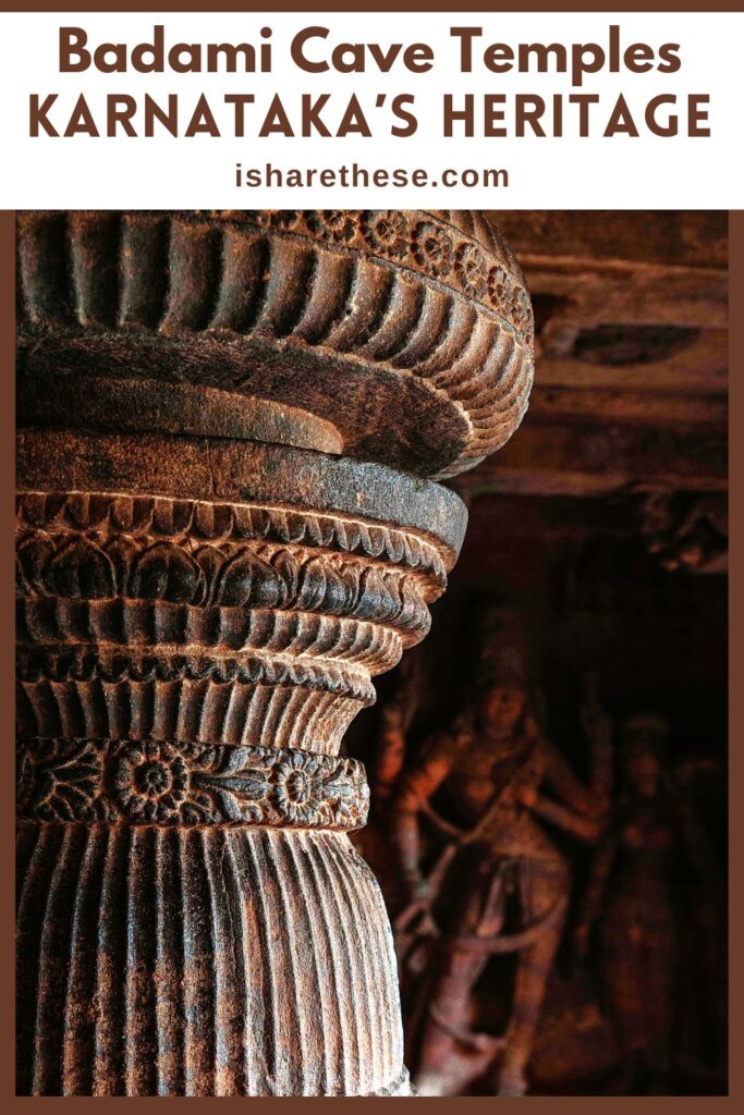 Badami Cave Temples Karnataka by Indrani Ghose