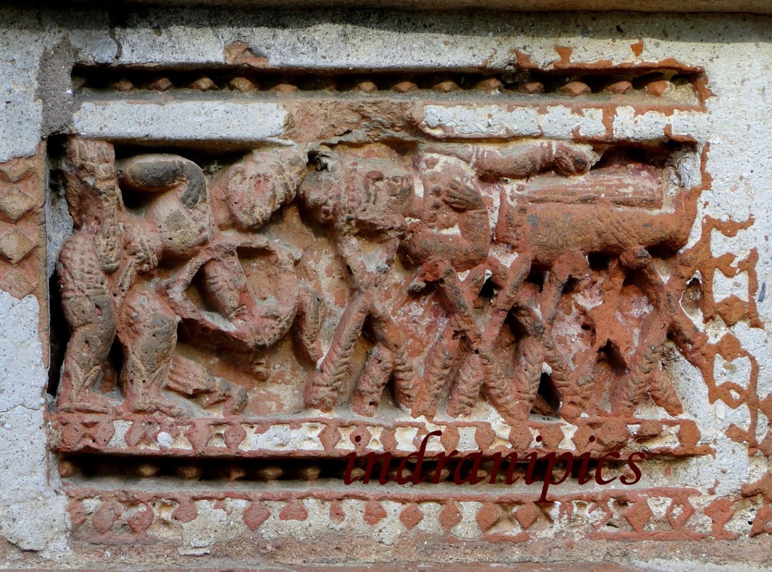 Bheeshma Raining Arrows Shyama Raya Temple Bishnupur: Pancharatna Terracotta Masterpiece ...