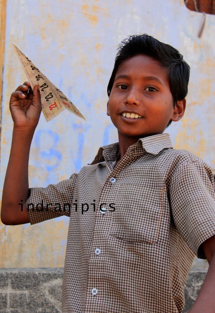 Boy at Begunia Temple