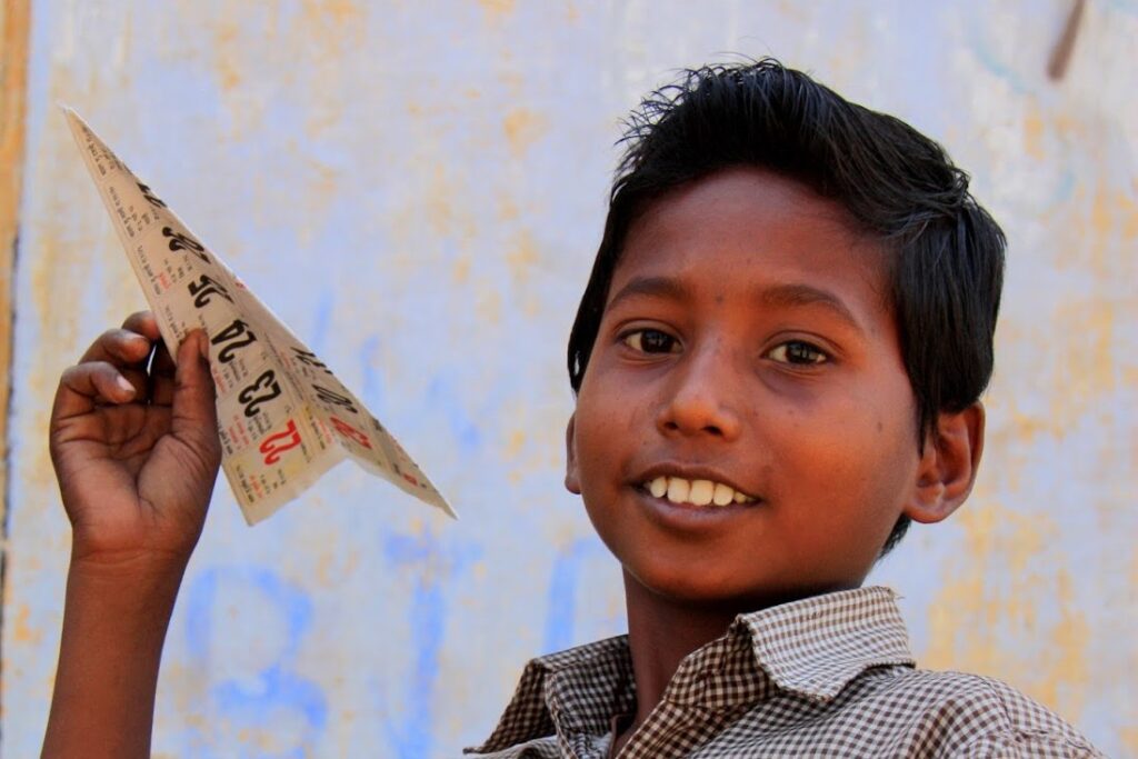 Boy at Begunia Temple Barakar