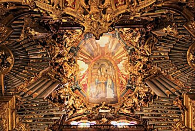Ceiling details of Braga Cathedral - Guide by Indrani Ghose