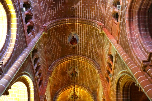 Ceiling of Cathedral of Evora, Portugal.