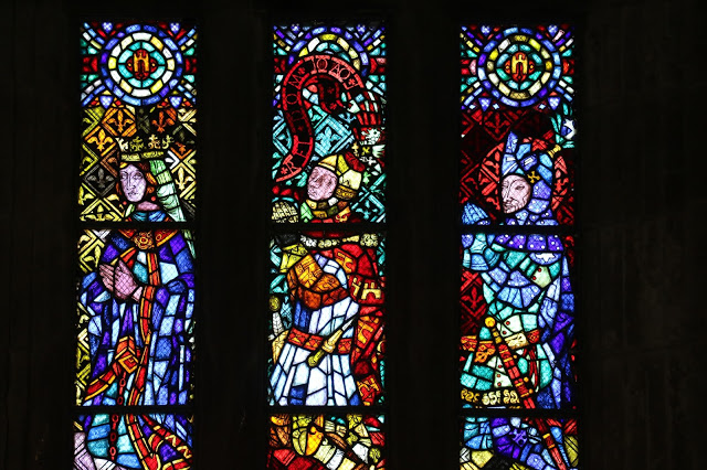 Chapel Palace of Dukes of Braganza stained glass paintings