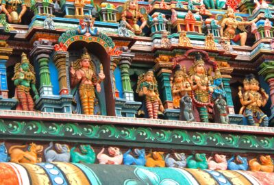 Darshan inside Meenakshi Temple