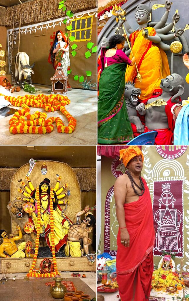 Durga Puja Preparations in Bangalore