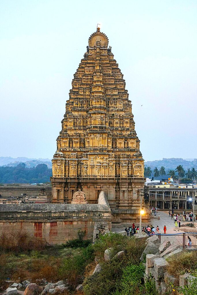 Hampi's Vertical Landmark-9 Storey Gopura