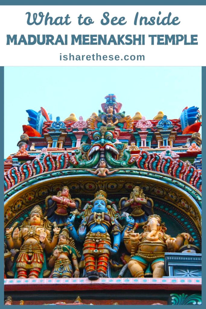 Inside Meenakshi Temple by Indrani Ghose