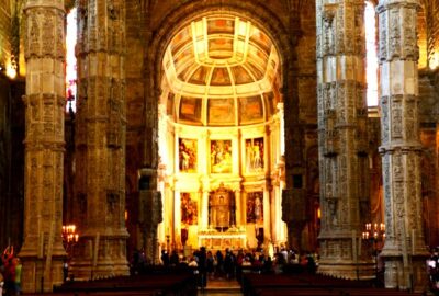 Interior of Jerónimos Monastery - How to Visit Jerónimos Monastery: Tickets, Hours, and TipsHow to Visit Jerónimos Monastery: Tickets, Hours, and Tips by Indrani Ghose