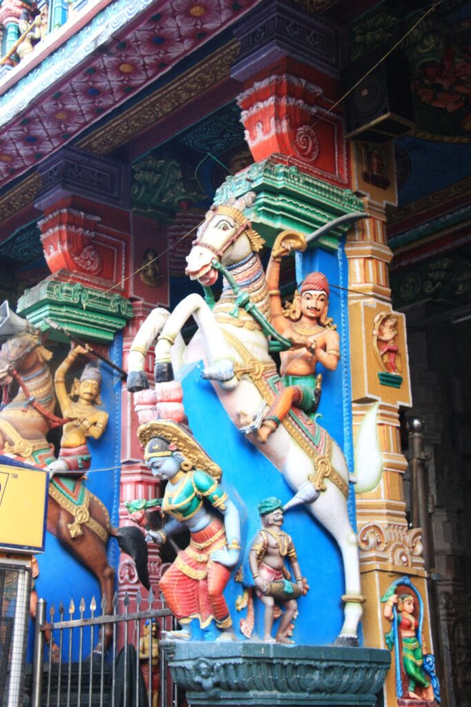 Madurai Meenakshi Temple sculptures