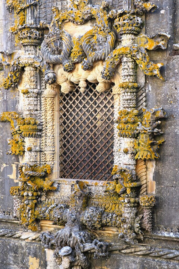Manueline Window of the Convent of Christ in Tomar by Indrani Ghose