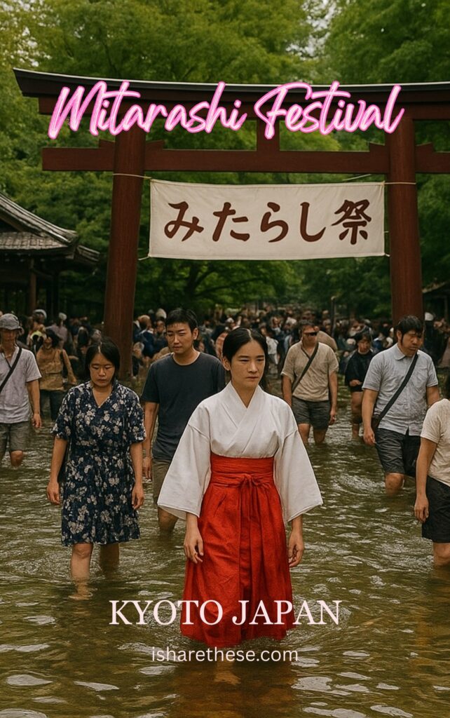 Mitarashi Festival Kyoto Japan
