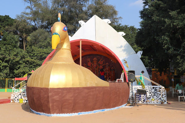 Oikotan Durga Puja Pandal 2015