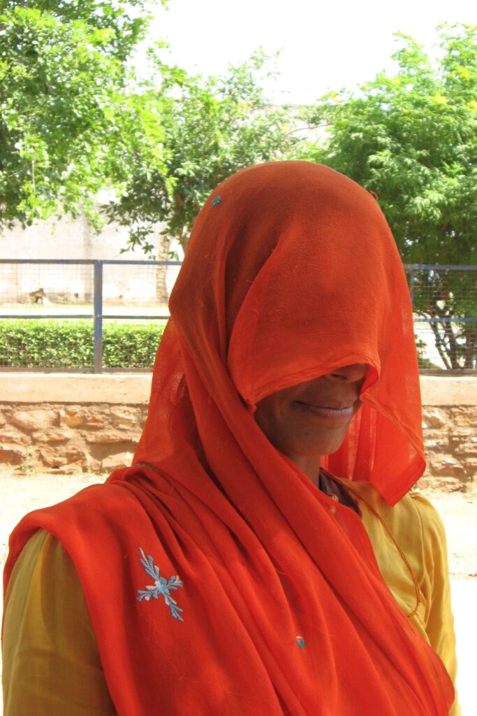 Rajasthani Woman with Veil