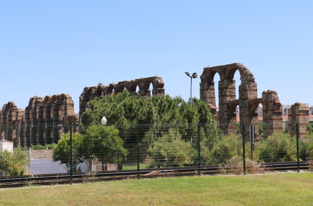 Ruins of Roman Aqueduct