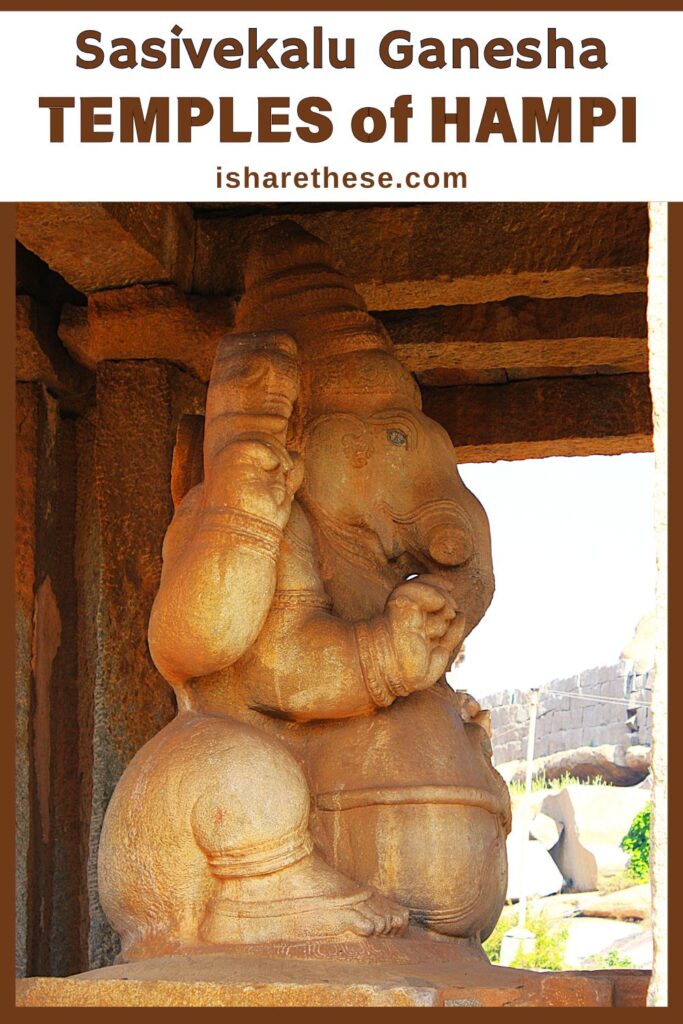 Sasivekalu Ganesha Temple by Indrani