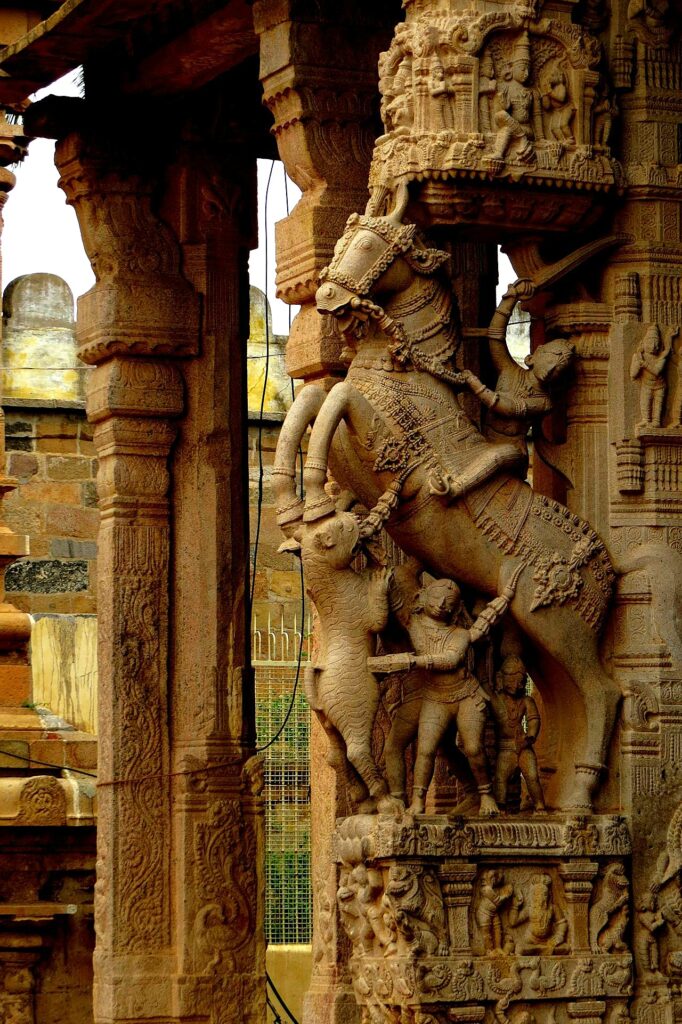 Sculptures in Ranganathaswamy Temple