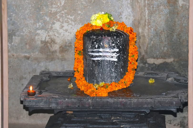 Shiva Linga worshiped by Locals