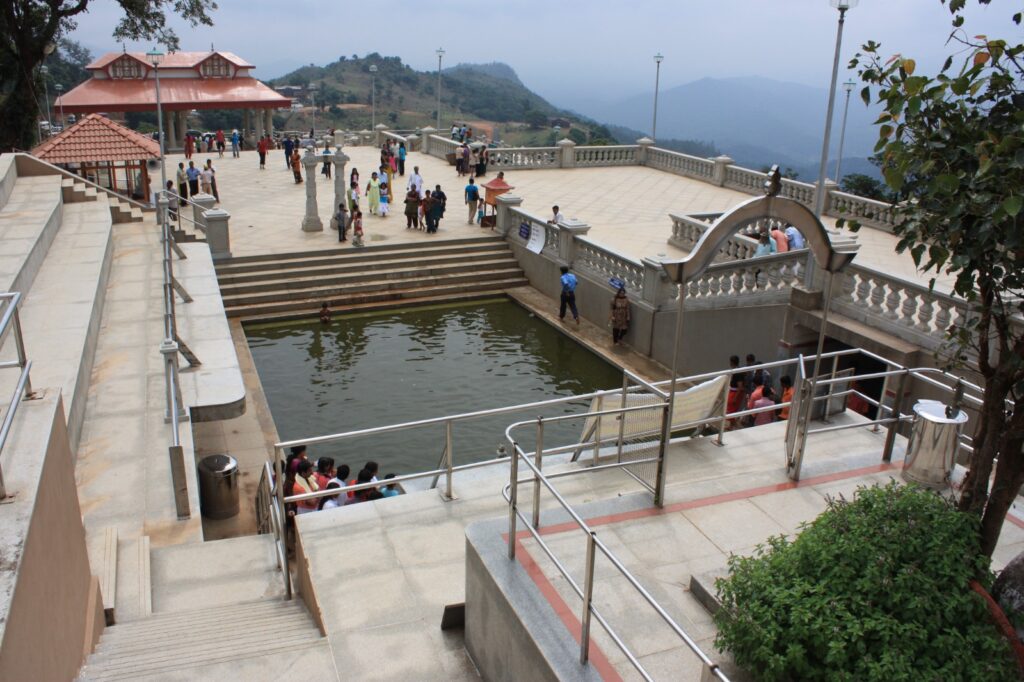 Talakaveri 8 km away