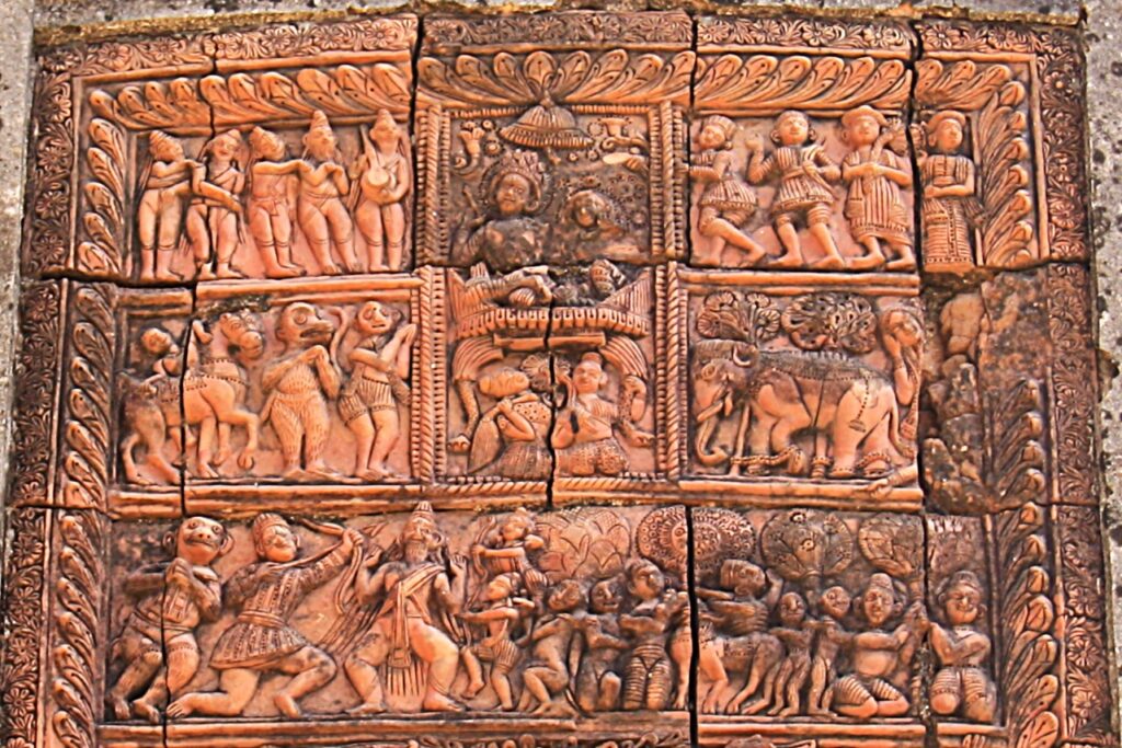 Terracotta Panel Cracked at several Places