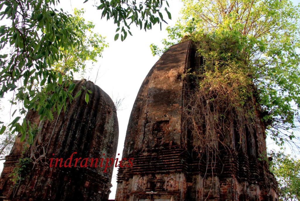 This completely dilapidated temple made me so sad