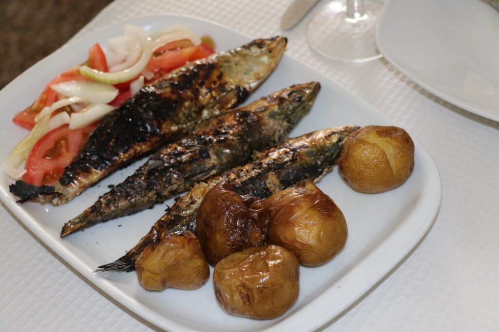 Traditional Portuguese dish Coimbra Lunch
