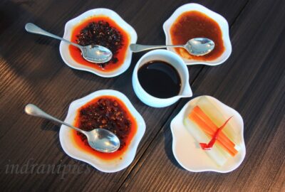 Various dips-each with distinct taste