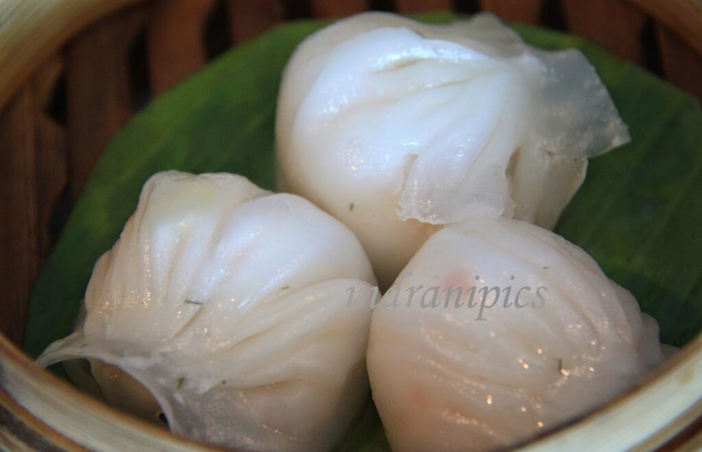 Veg Chive Dumpling Yauatcha