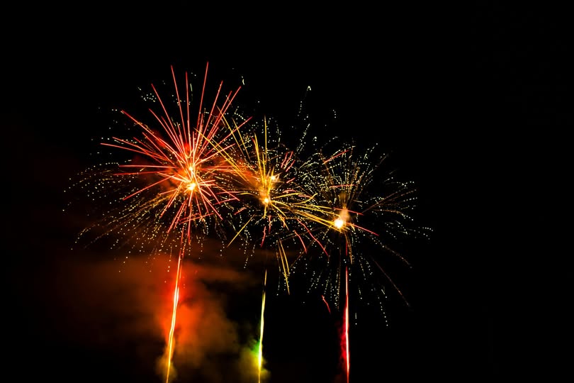 Vibrant Fireworks Diwali Festival