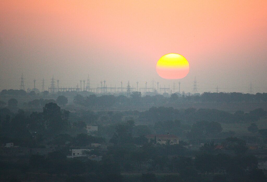 Vijayanagara Skyline from Gol Gumbaz