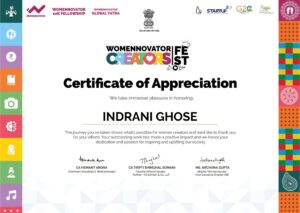 Womennovator Certificate