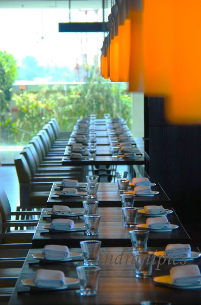 Yauatcha Restaurant Interior