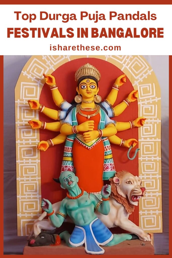 Durga Puja Pandals in Bangalore by Indrani Ghose